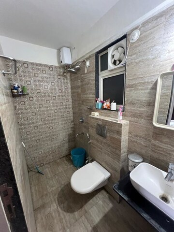 Bathroom in 2 BHK Apartment at Bramhacorp Waterbay C, Kalyani Nagar – for Rent