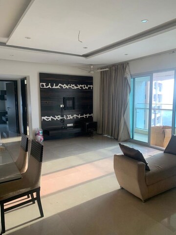 Living Room in 4 BHK Apartment at DB Orchid Woods, Goregaon East – for Rent