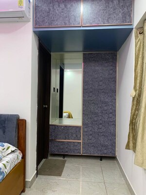 Building Lobby in 3 BHK Apartment at Shree Alkapuri Heights, Kothaguda – for Rent