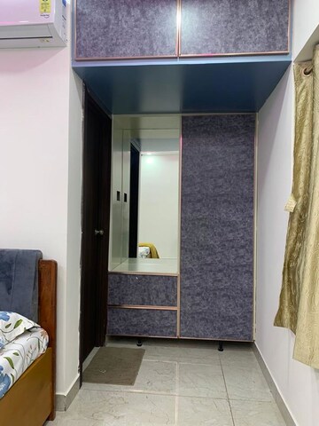 Building Lobby in 3 BHK Apartment at Shree Alkapuri Heights, Kothaguda – for Rent