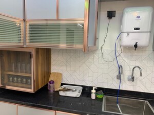 Kitchen in 3 BHK Apartment at Shree Alkapuri Heights, Kothaguda – for Rent