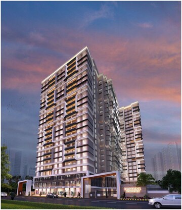 3 BHK Apartment – Exterior View View at Elite Residence, Mumbra - for Rent