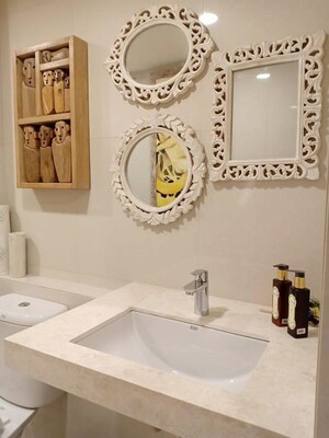 Bathroom in 2 BHK Apartment at Hiranandani Glen Gate, Hebbal – for Rent