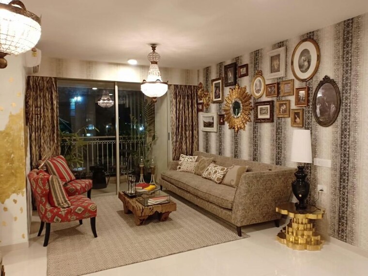 Living Room, hiranandani-glen-gate 2 Bedroom 994 Sq.Ft. Apartment In Hebbal Bangalore 10076394