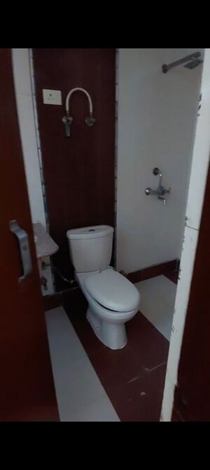 Bathroom in 2 BHK Apartment at Meenal Balmukund Residency, Raj Nagar Extension – for Sale