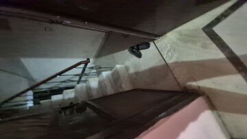 Staircase in 2.5 BHK Builder Floor at Mayur Vihar – for Sale