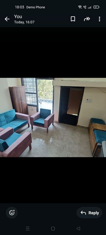 Master Bedroom in 3 BHK Builder Floor at Sushant Lok I – for Rent