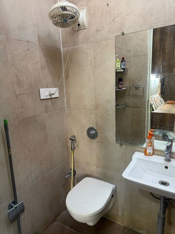 Bathroom in 2 BHK Apartment at Ashar Sapphire, Kapur Bawdi – for Sale