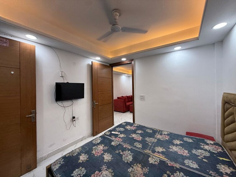 Bedroom, neb sarai 1 Bedroom 450 Sq.Ft. Builder Floor In Neb Sarai Delhi 10076703