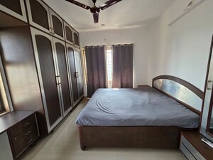 Bedroom in 3 BHK Apartment at Samartha Aangan, Andheri West – for Rent