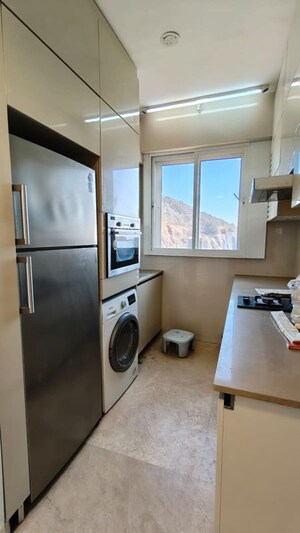 Kitchen in 1 BHK Apartment at Hiranandani Zen Maple, Powai – for Rent