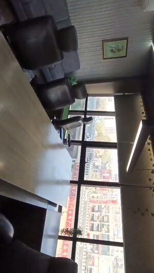 Staircase in  Office Space at Shivalik Shilp, Sanidhya – for Rent