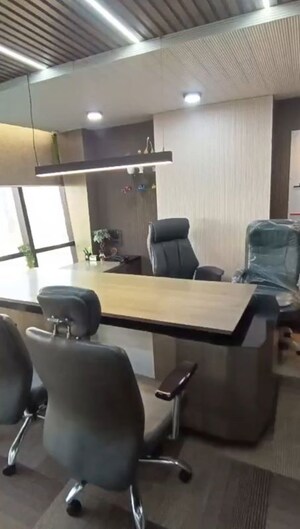 Team Area in  Office Space at Shivalik Shilp, Sanidhya – for Rent