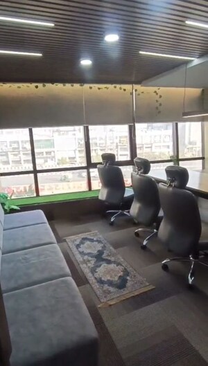 Team Area in  Office Space at Shivalik Shilp, Sanidhya – for Rent