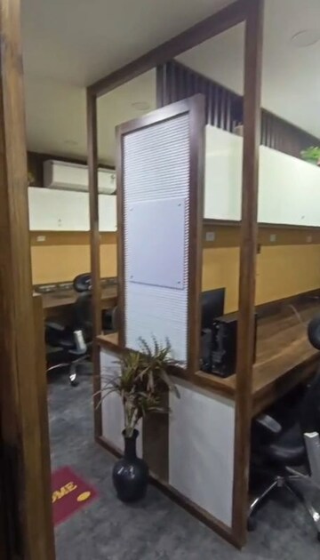 Kitchen in  Office Space at Shivalik Shilp, Sanidhya – for Rent