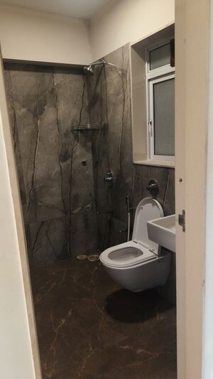 Bathroom in 2 BHK Apartment at Blumen Apartments, Vikhroli West – for Rent