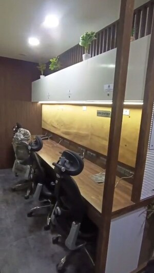 Team Area in  Office Space at Shivalik Shilp, Sanidhya – for Rent