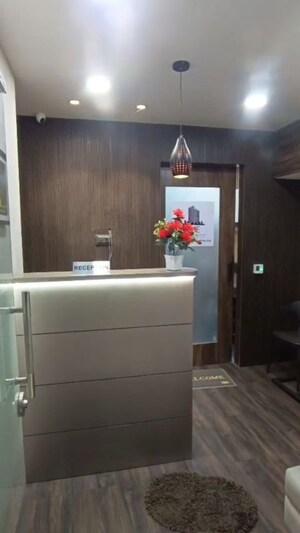 Kitchen in  Office Space at Shivalik Shilp, Sanidhya – for Rent