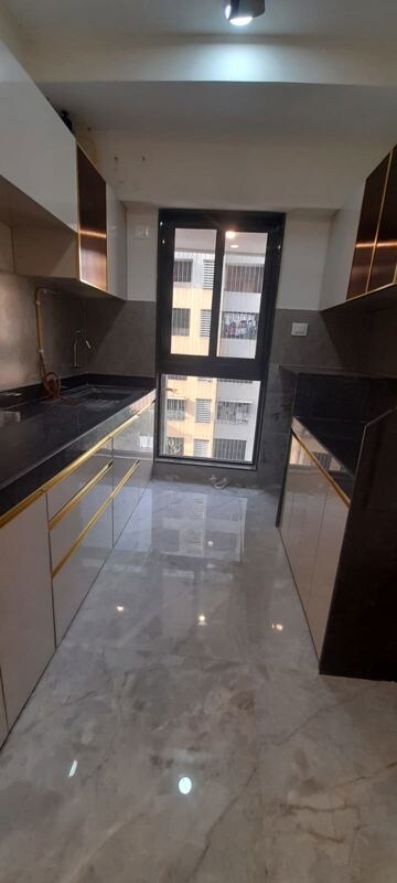 Kitchen in 1 BHK Apartment at Ajmera Boulevard, Malad West – for Sale