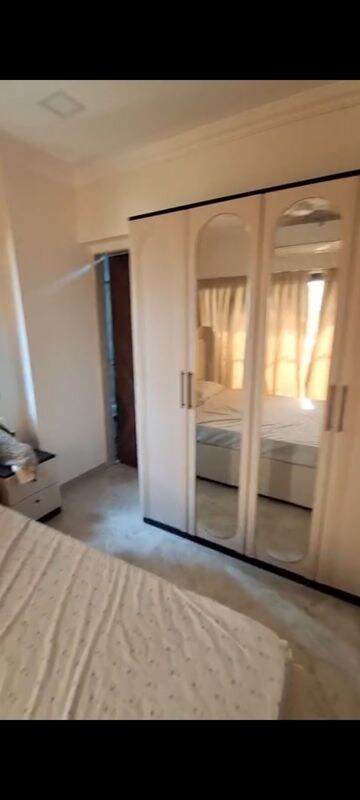 Bathroom in 2 BHK Apartment at Svarna Rosemary, Mahim West – for Rent