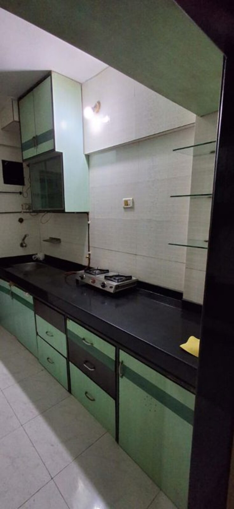 Kitchen, lake-bloom 2 Bedroom 850 Sq.Ft. Apartment In Powai Mumbai 10076869