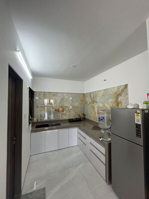 Kitchen in 3 BHK Apartment at Oxy Beaumonde, Viman Nagar – for Rent