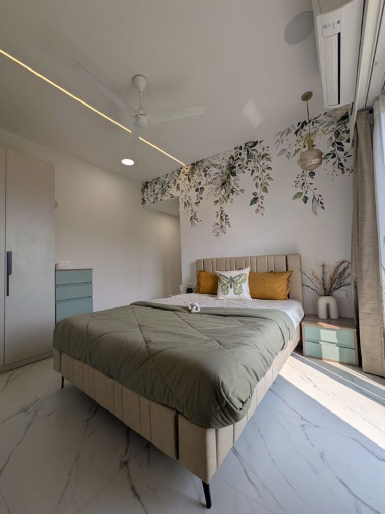 Bedroom, sukhwani-verde 2 Bedroom 985 Sq.Ft. Apartment In Handewadi Pune 10074665