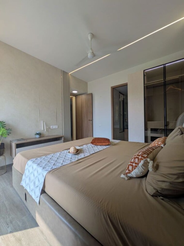 Bedroom, sukhwani-verde 2 Bedroom 985 Sq.Ft. Apartment In Handewadi Pune 10074665
