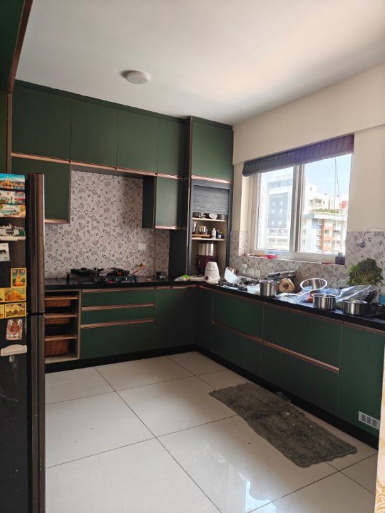 Kitchen, mahaveer-sitara 4 Bedroom 1575 Sq.Ft. Apartment In Jp Nagar Bangalore 10076954