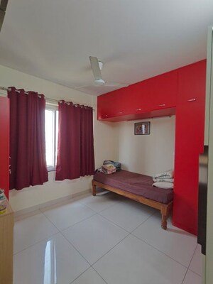 Bedroom in 4 BHK Apartment at Mahaveer Sitara, Jp Nagar – for Rent