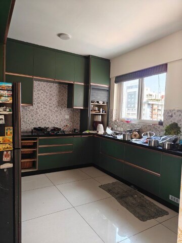 Kitchen in 4 BHK Apartment at Mahaveer Sitara, Jp Nagar – for Rent