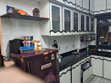 Kitchen in 2 BHK Apartment at Silver Apartments Prabhadevi, Prabhadevi – for Rent