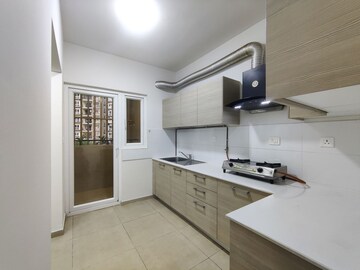 Kitchen in 2 BHK Apartment at Bhartiya City Leela Residences, Thanisandra Main Road – for Rent