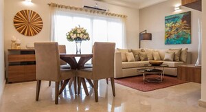 Living Room in 4 BHK Apartment at Prestige Ivy League, Kondapur – for Rent