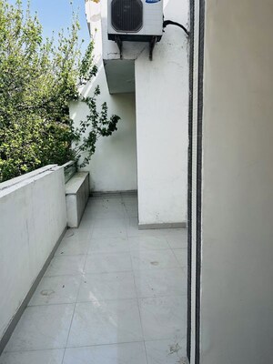 Balcony in 2 BHK Builder Floor at Nizamuddin East – for Rent