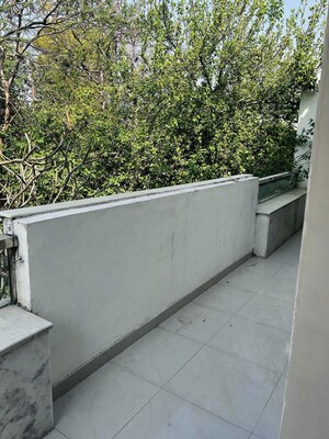 Balcony in 2 BHK Builder Floor at Nizamuddin East – for Rent