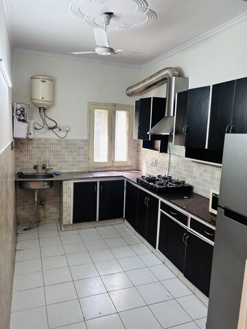 Kitchen in 2 BHK Builder Floor at Nizamuddin East – for Rent