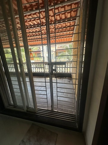 Balcony in 4 BHK Apartment at Cosmos Hawaiian Village, Ghodbunder Road – for Rent