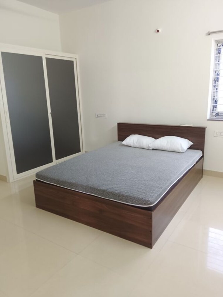 Bedroom, manikonda 3 Bedroom 1600 Sq.Ft. Apartment In Manikonda Hyderabad 10077344