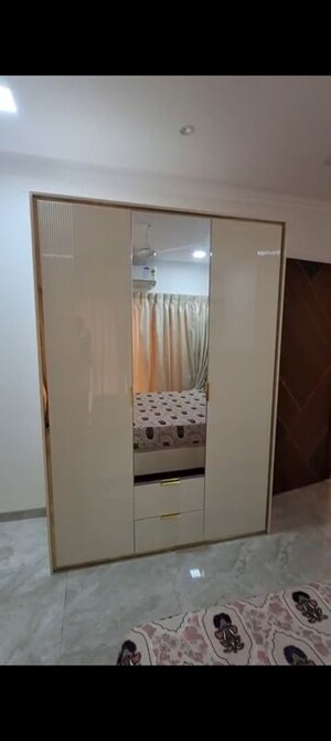 Bathroom in 2 BHK Apartment at Svarna Rosemary, Mahim West – for Rent