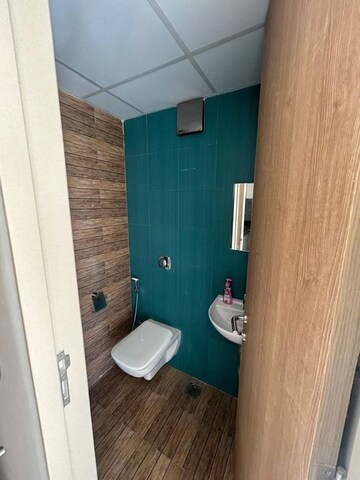 Bathroom in 1 BHK Apartment at Lodha Crown Quality Homes, Majiwada – for Rent