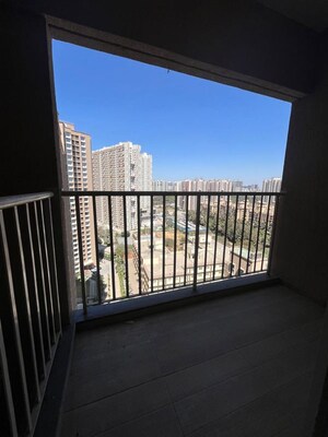 Balcony in 3 BHK Apartment at Godrej Green Vistas, Mahalunge – for Rent