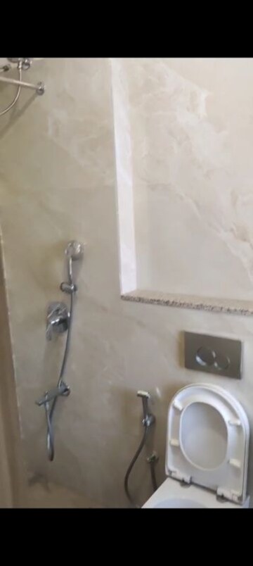 Bathroom in 2 BHK Apartment at Wadhwa Pristine, Matunga West – for Rent