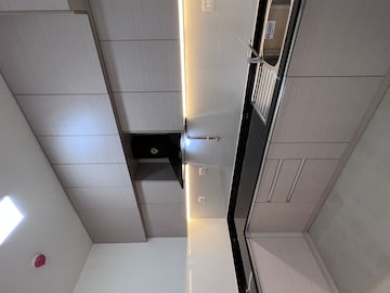 Staircase in 2 BHK Apartment at Bhartiya Nikoo Homes Phase 2, Thanisandra Main Road – for Rent