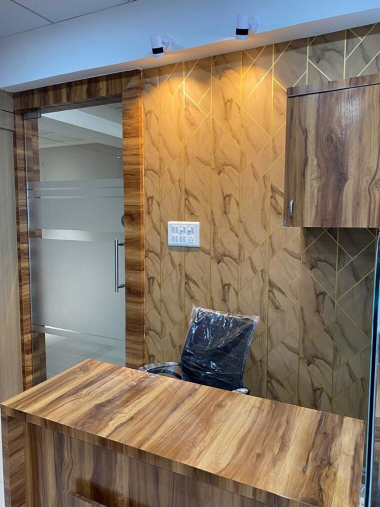 Living Room, binori-b-square-3 Commercial Office Space 865 Sq.Ft. In Bodakdev Ahmedabad 10077583