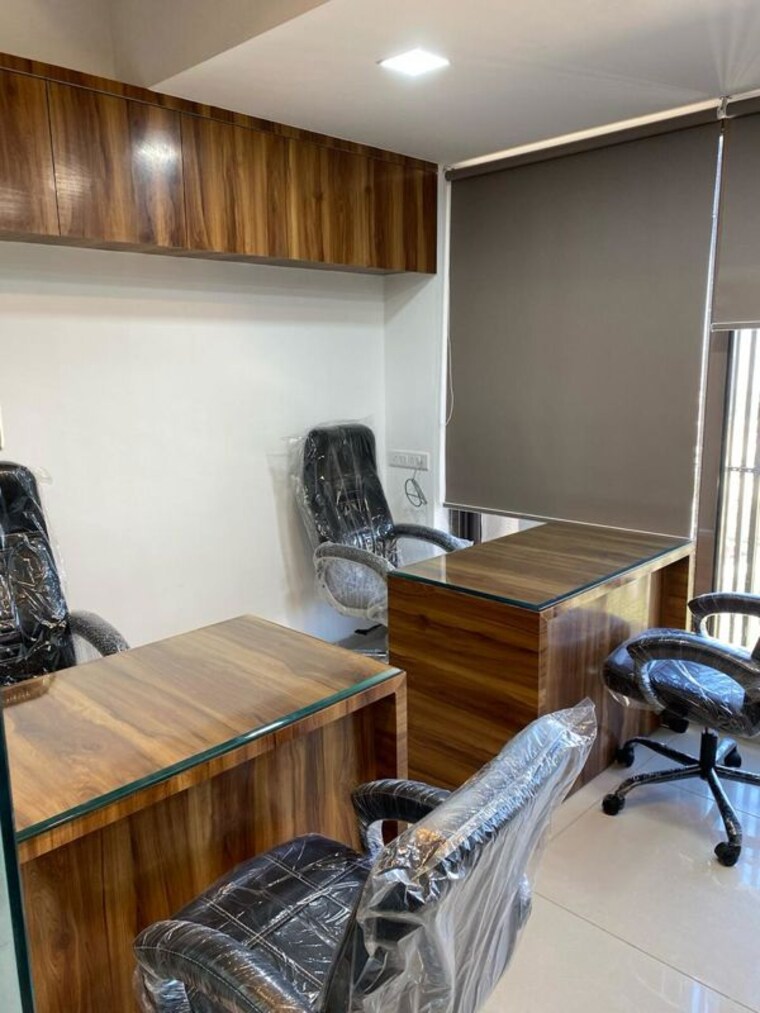 Living Room, binori-b-square-3 Commercial Office Space 865 Sq.Ft. In Bodakdev Ahmedabad 10077583