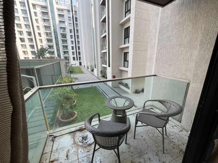 Balcony, lunkad-sky-vie 3 Bedroom 1750 Sq.Ft. Penthouse In Viman Nagar Pune 10076271