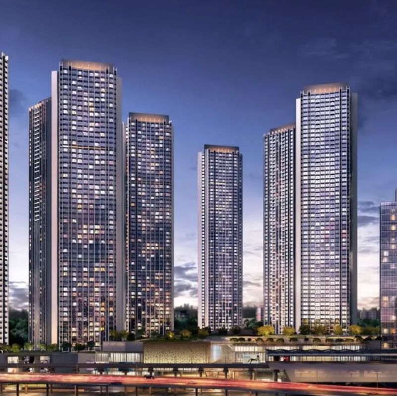 3 BHK 1054 Sq.Ft. Apartment in Oberoi Sky City