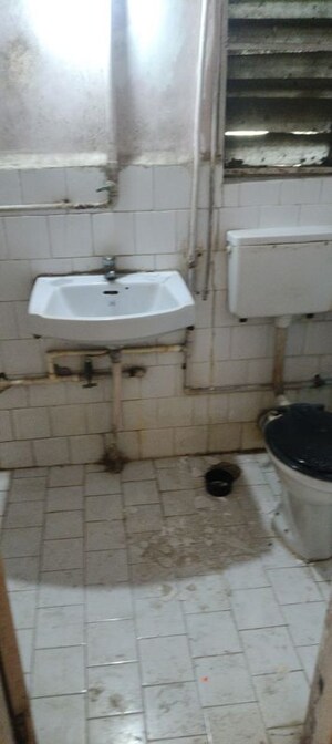 Bathroom in 2 BHK Apartment at Vrindavan CHS Thane West, Vrindavan Society – for Rent