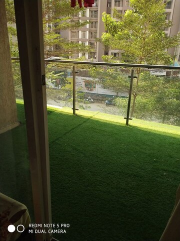 Balcony in 1 BHK Apartment at Squarefeet Ace Square, Thane West – for Rent